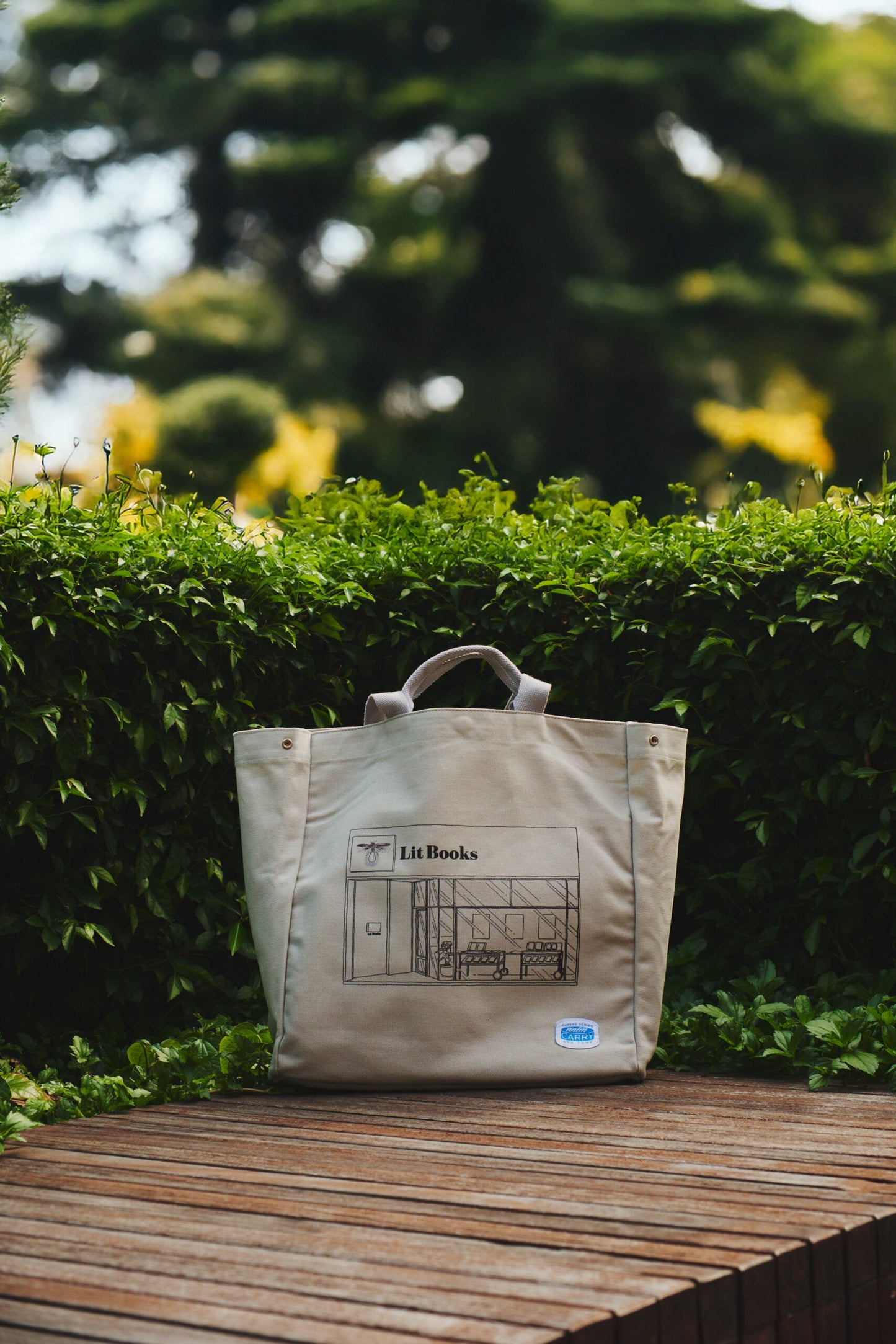 Ana Tomy x Lit Books Library Tote