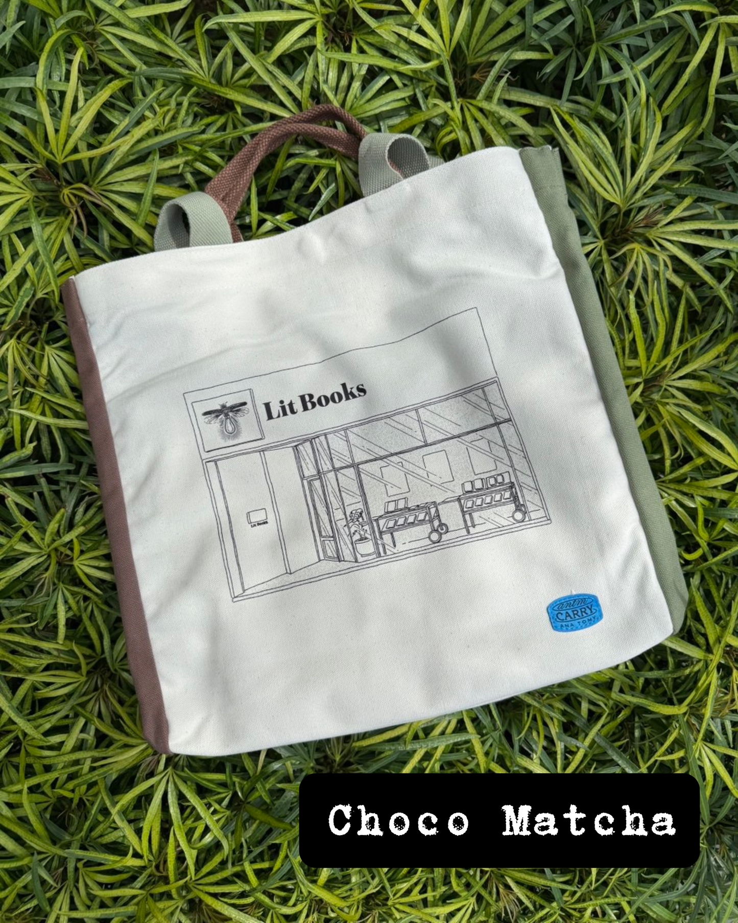 Ana Tomy x Lit Books Library Tote