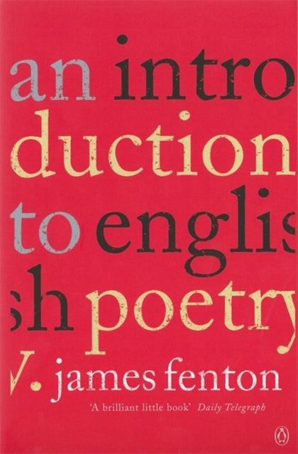 An Introduction To English Poetry
