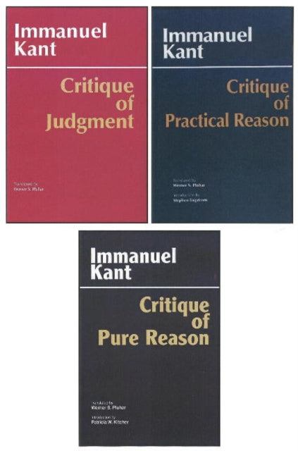 Three Critiques 3-Volume Set