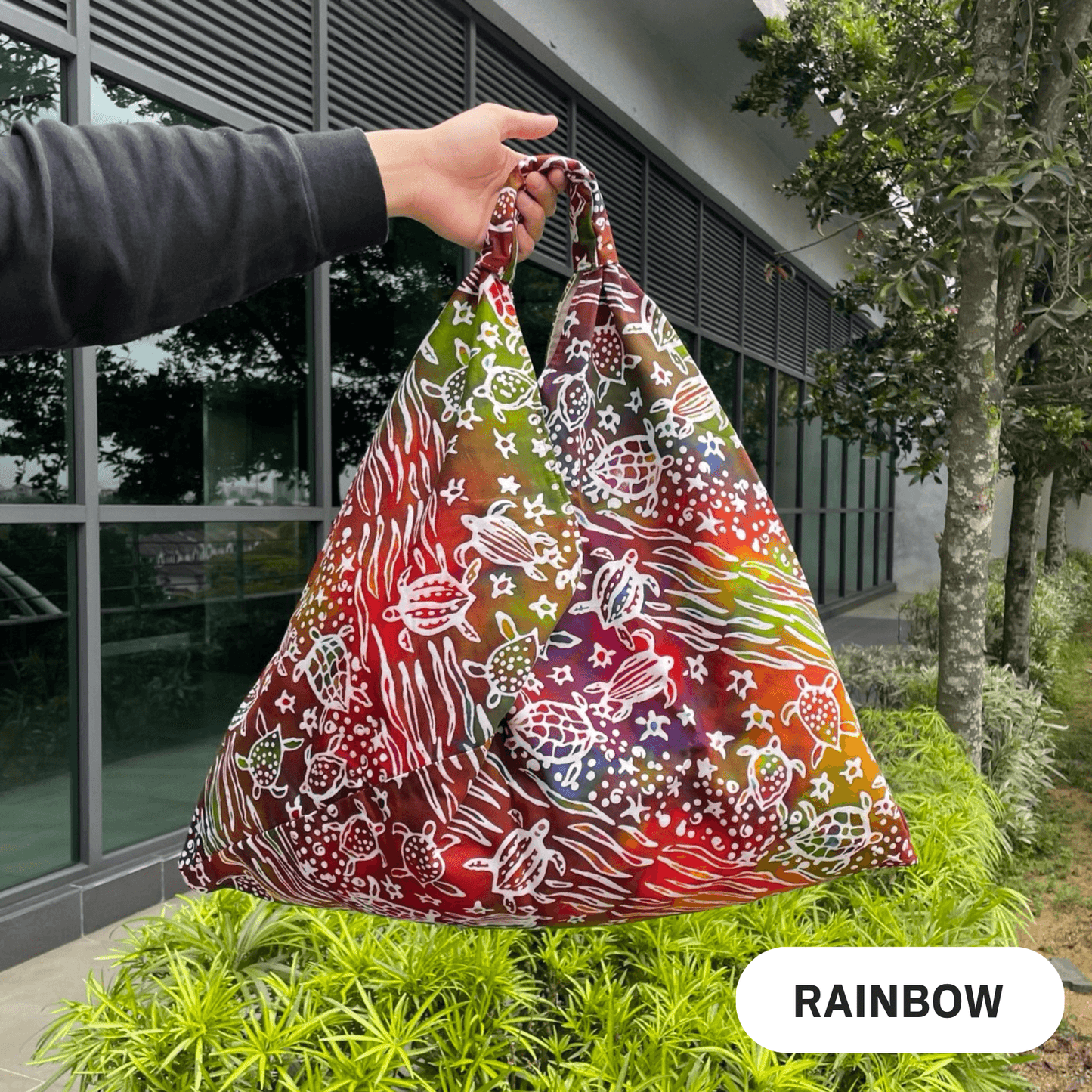 Turtle Conservation Society Origami Tote Bag