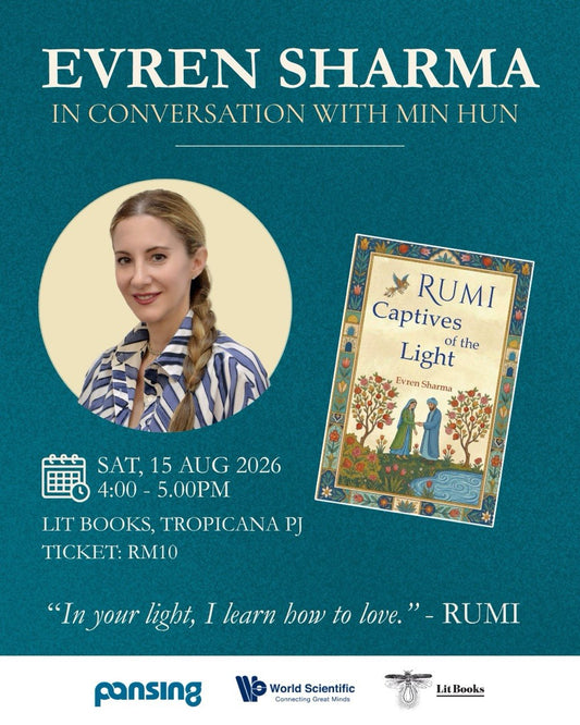Author Event with Evren Sharma (Rumi: Captives of the Light)